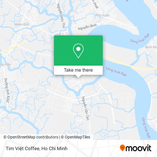 Tim Việt Coffee map