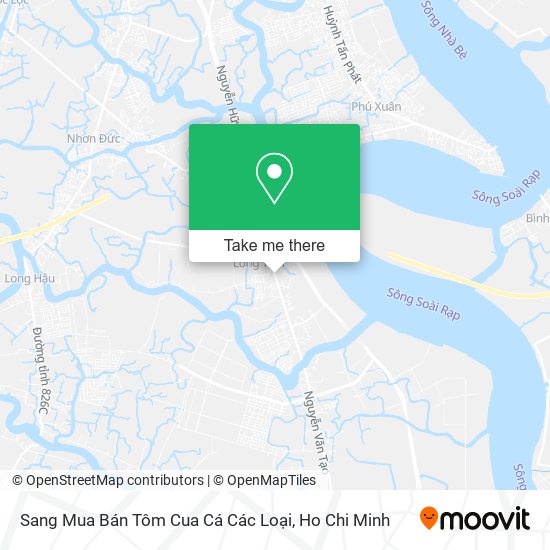 Sang Mua Bán Tôm Cua Cá Các Loại map