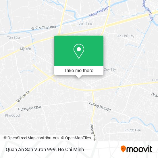 Quán Ăn Sân Vườn 999 map