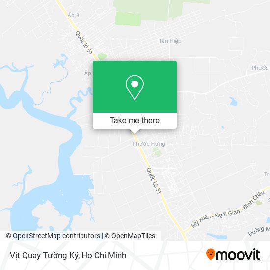 Vịt Quay Tường Ký map