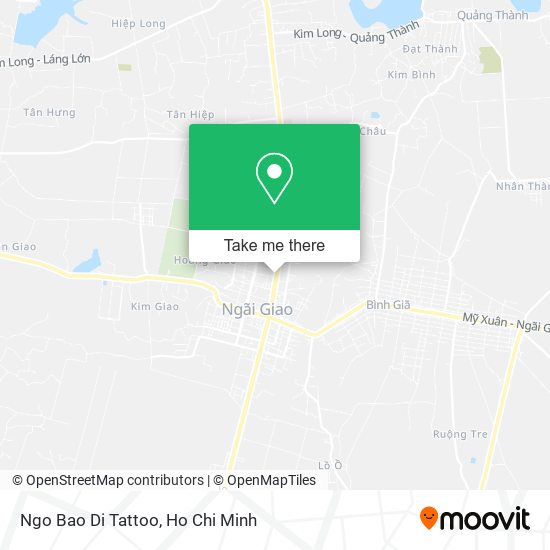 Ngo Bao Di Tattoo map