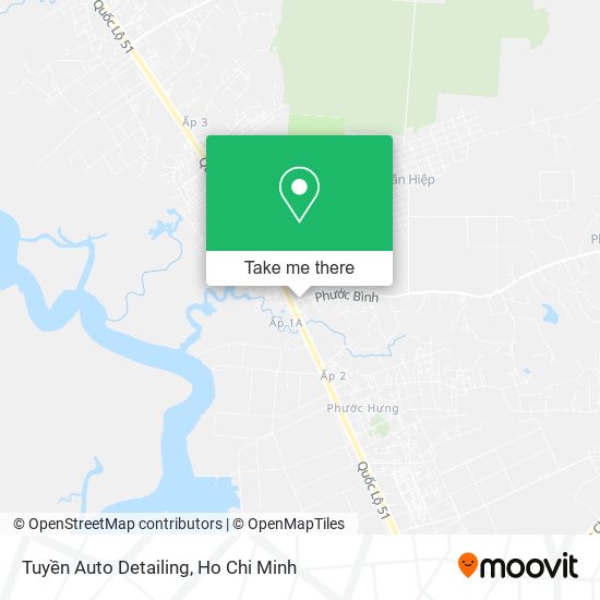 Tuyền Auto Detailing map