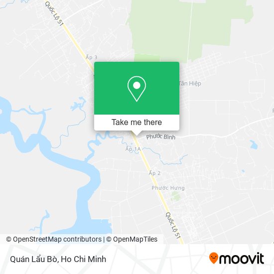 Quán Lẩu Bò map