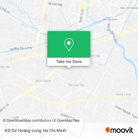 KD DV Hoàng Long map
