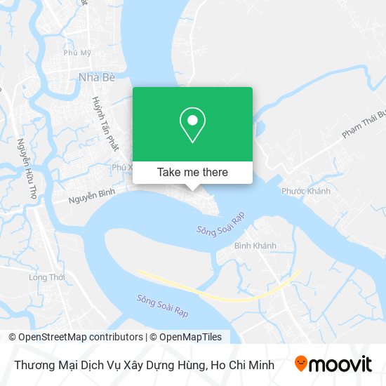 Thương Mại Dịch Vụ Xây Dựng Hùng map