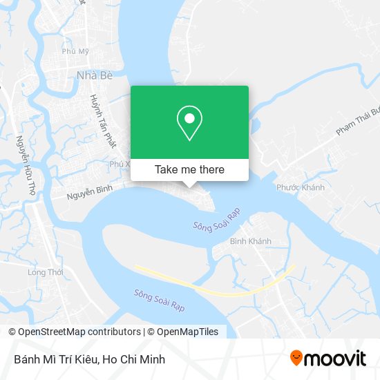 Bánh Mì Trí Kiêu map