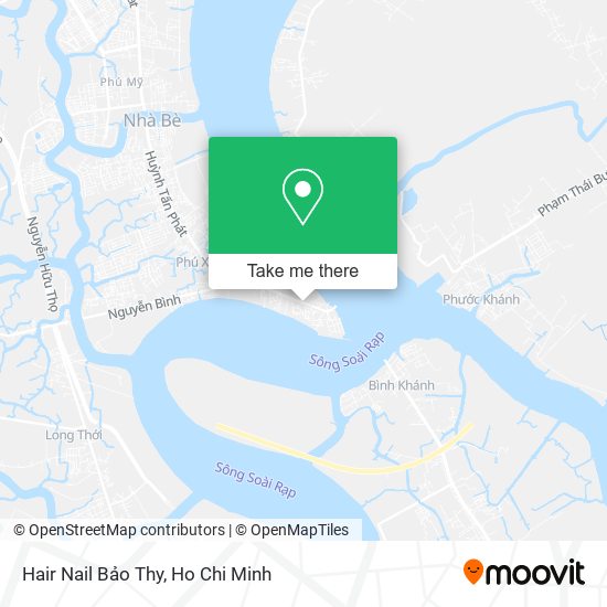 Hair Nail Bảo Thy map