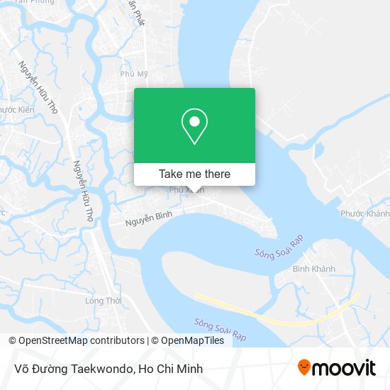 Võ Đường Taekwondo map