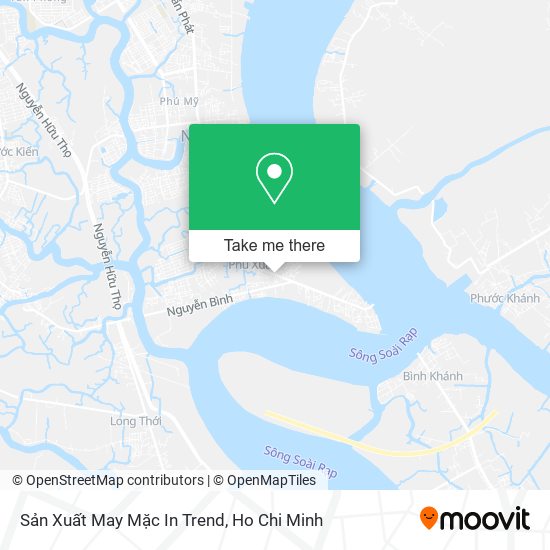 Sản Xuất May Mặc In Trend map
