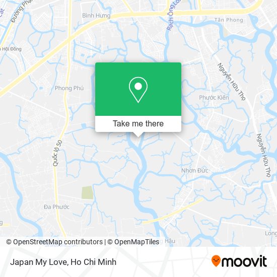 Japan My Love map