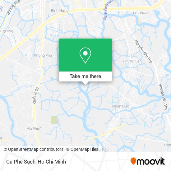Cà Phê Sạch map