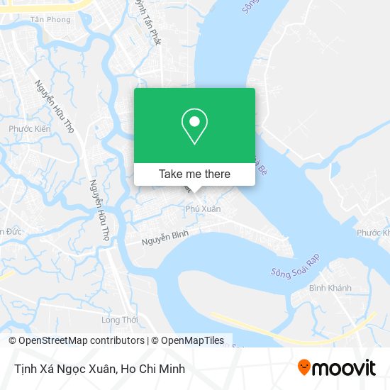 Tịnh Xá Ngọc Xuân map