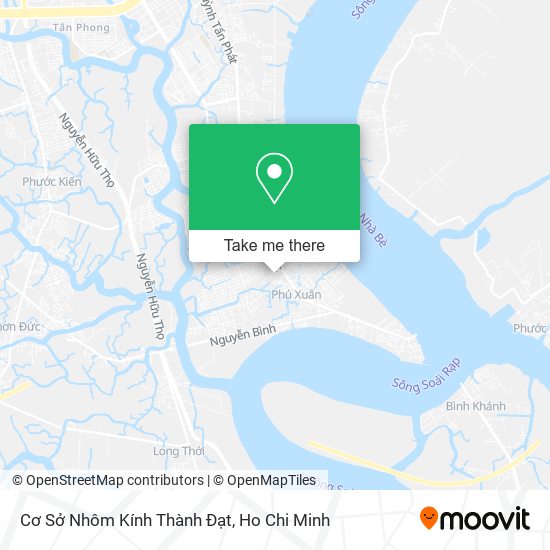 Cơ Sở Nhôm Kính Thành Đạt map