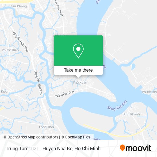 Trung Tâm TDTT Huyện Nhà Bè map
