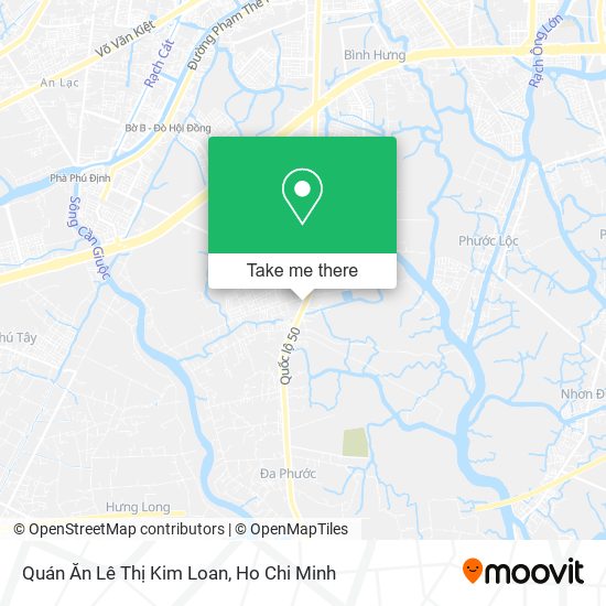 Quán Ăn Lê Thị Kim Loan map