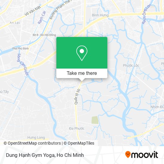 Dung Hạnh Gym Yoga map