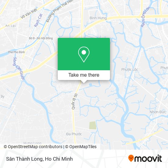 Sân Thành Long map