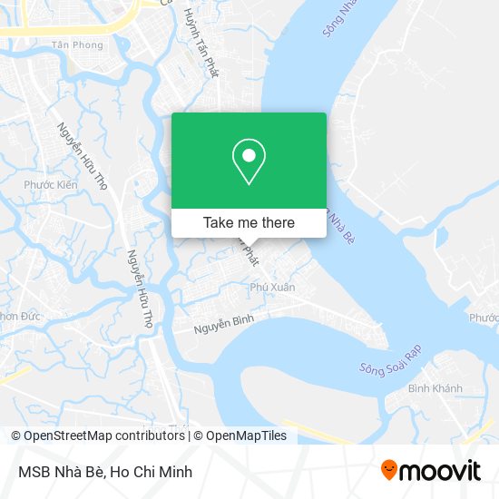 MSB Nhà Bè map