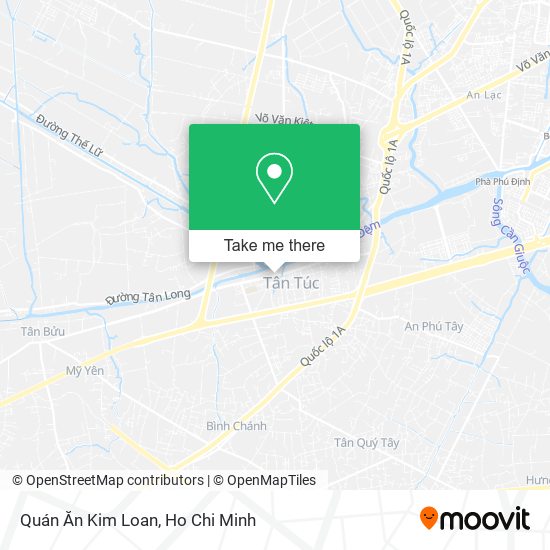 Quán Ăn Kim Loan map