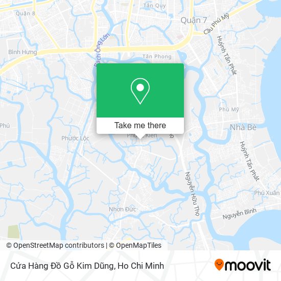 Cửa Hàng Đồ Gỗ Kim Dũng map