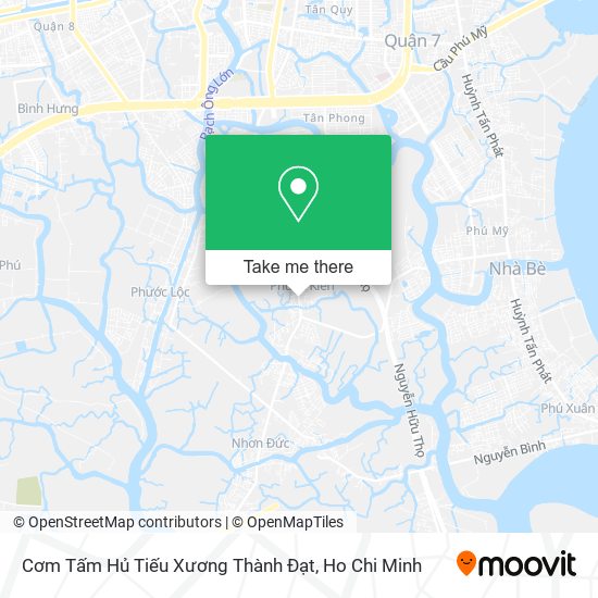 Cơm Tấm Hủ Tiếu Xương Thành Đạt map