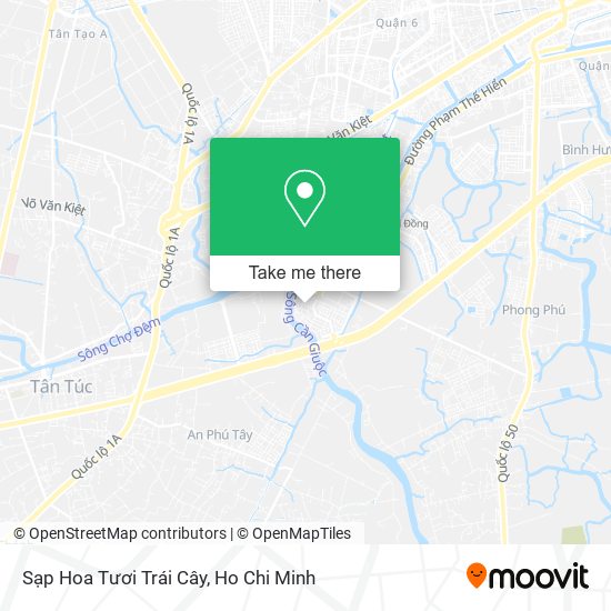 Sạp Hoa Tươi Trái Cây map