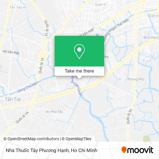 Nhà Thuốc Tây Phương Hạnh map