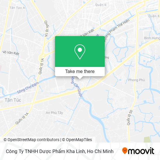 Công Ty TNHH Dược Phẩm Kha Linh map