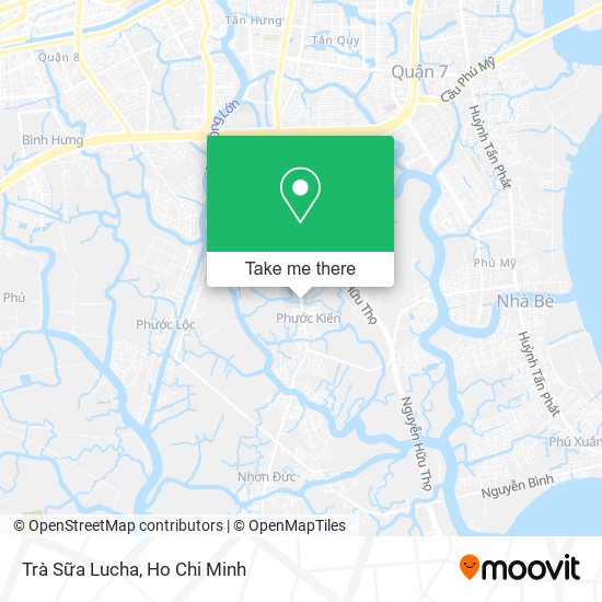 Trà Sữa Lucha map