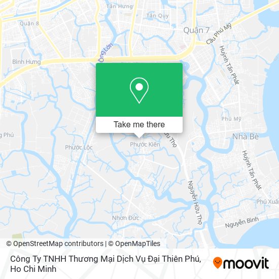 Công Ty TNHH Thương Mại Dịch Vụ Đại Thiên Phú map