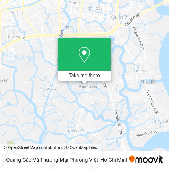 Quảng Cáo Và Thương Mại Phương Việt map