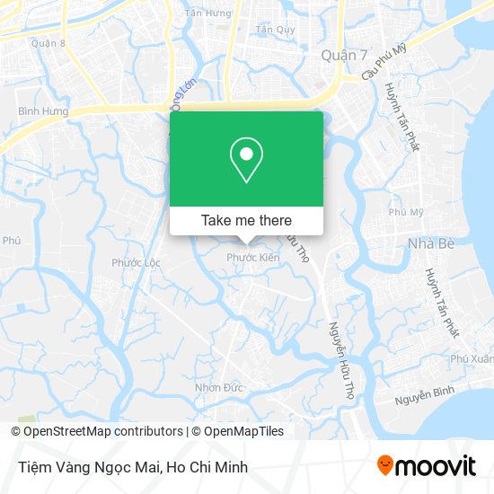 Tiệm Vàng Ngọc Mai map