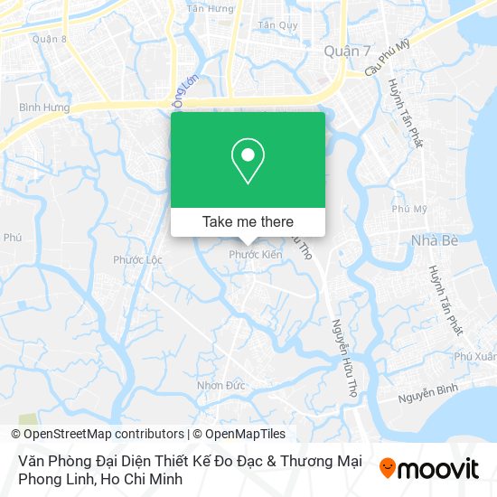 Văn Phòng Đại Diện Thiết Kế Đo Đạc & Thương Mại Phong Linh map