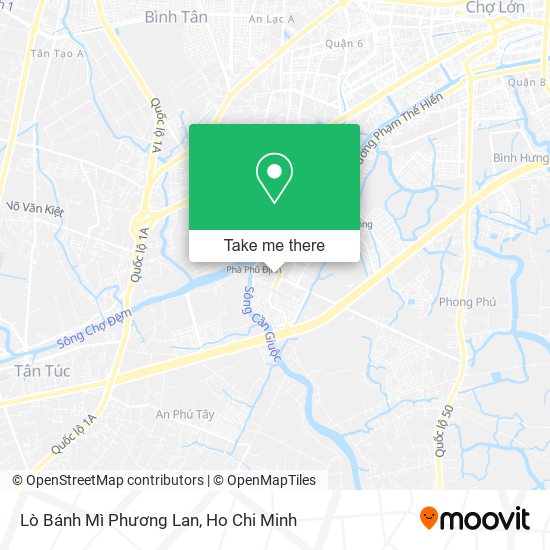 Lò Bánh Mì Phương Lan map