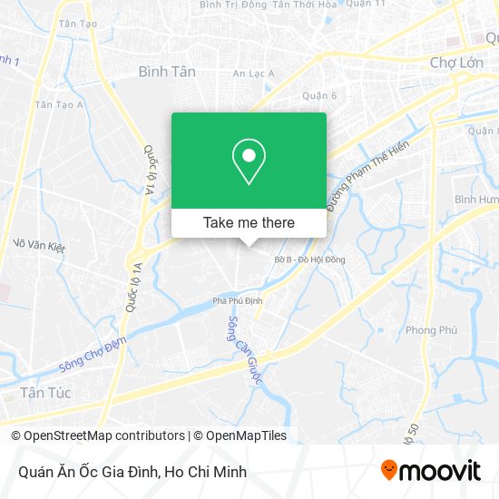 Quán Ăn Ốc Gia Đình map