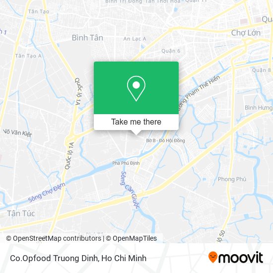 Co.Opfood Truong Dinh map
