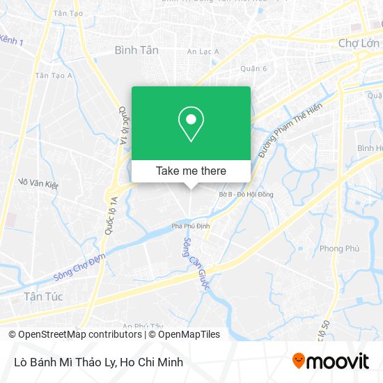 Lò Bánh Mì Thảo Ly map