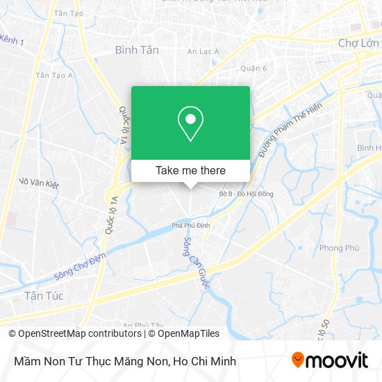 Mầm Non Tư Thục Măng Non map