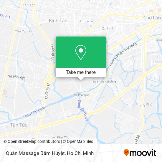 Quán Massage Bấm Huyệt map