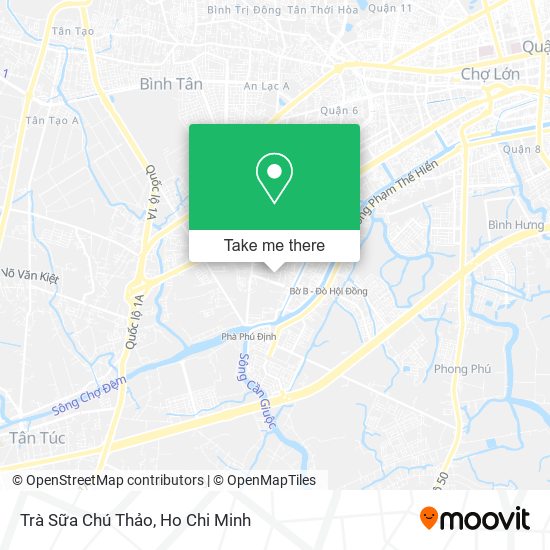 Trà Sữa Chú Thảo map