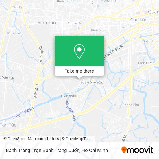 Bánh Tráng Trộn Bánh Tráng Cuốn map