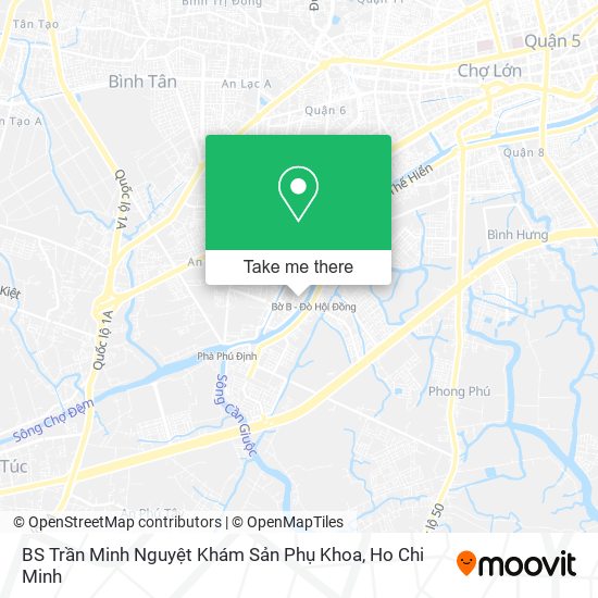 BS Trần Minh Nguyệt Khám Sản Phụ Khoa map