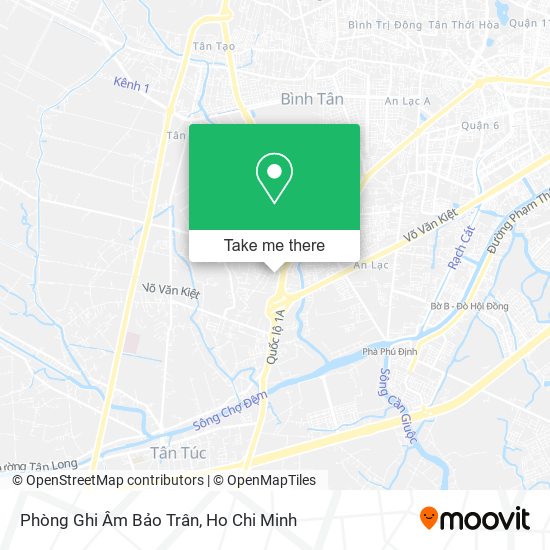 Phòng Ghi Âm Bảo Trân map