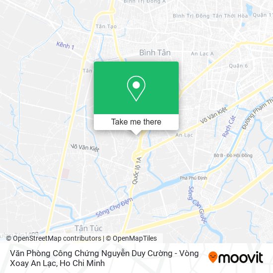 Văn Phòng Công Chứng Nguyễn Duy Cường - Vòng Xoay An Lạc map