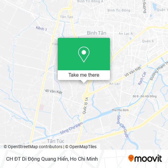 CH ĐT Di Động Quang Hiển map