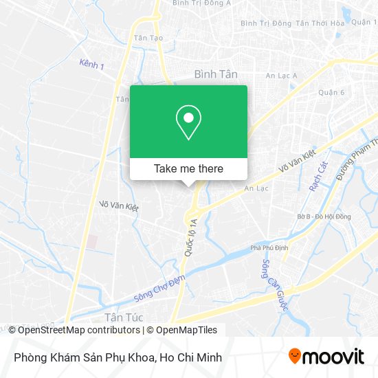 Phòng Khám Sản Phụ Khoa map