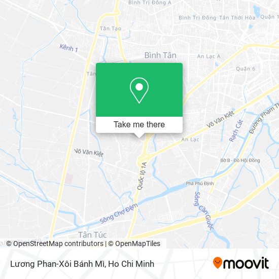 Lương Phan-Xôi Bánh Mì map