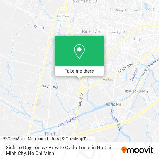 Xich Lo Day Tours - Private Cyclo Tours in Ho Chi Minh City map