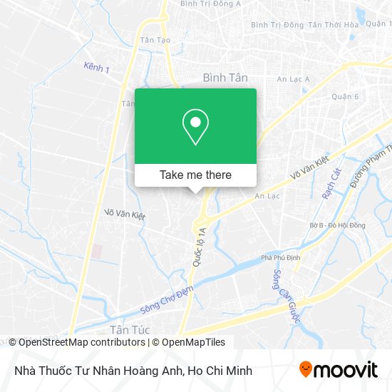 Nhà Thuốc Tư Nhân Hoàng Anh map