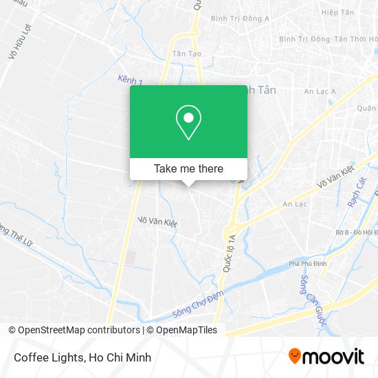 Coffee Lights map